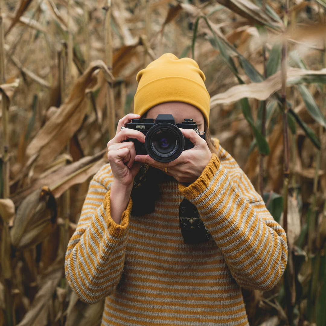 Goro | Beanie | Melange Grau