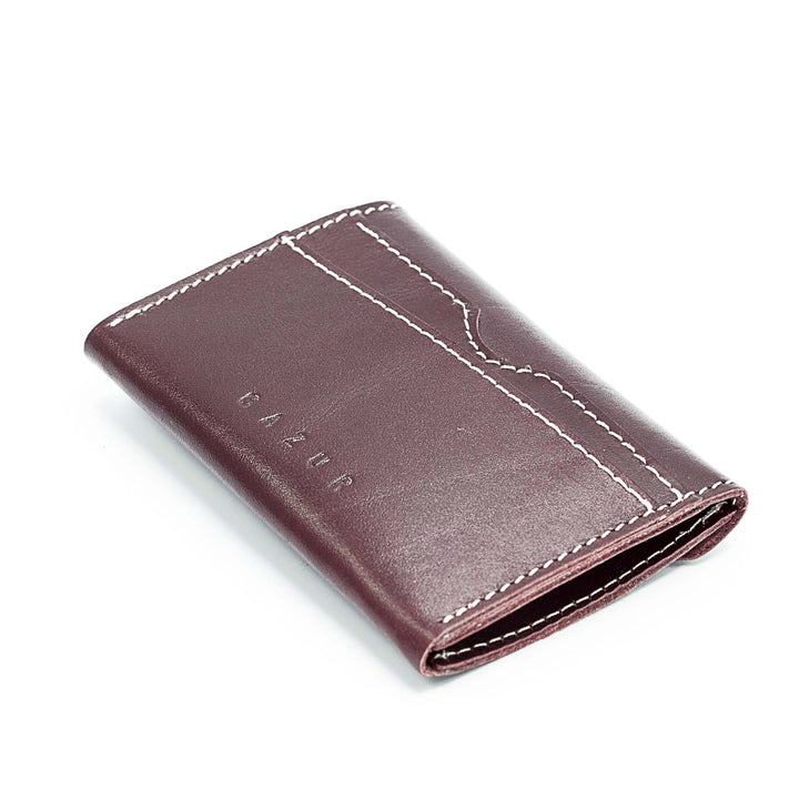 Copy of CARDS & COINS - burgundy-GAZUR STUDIO