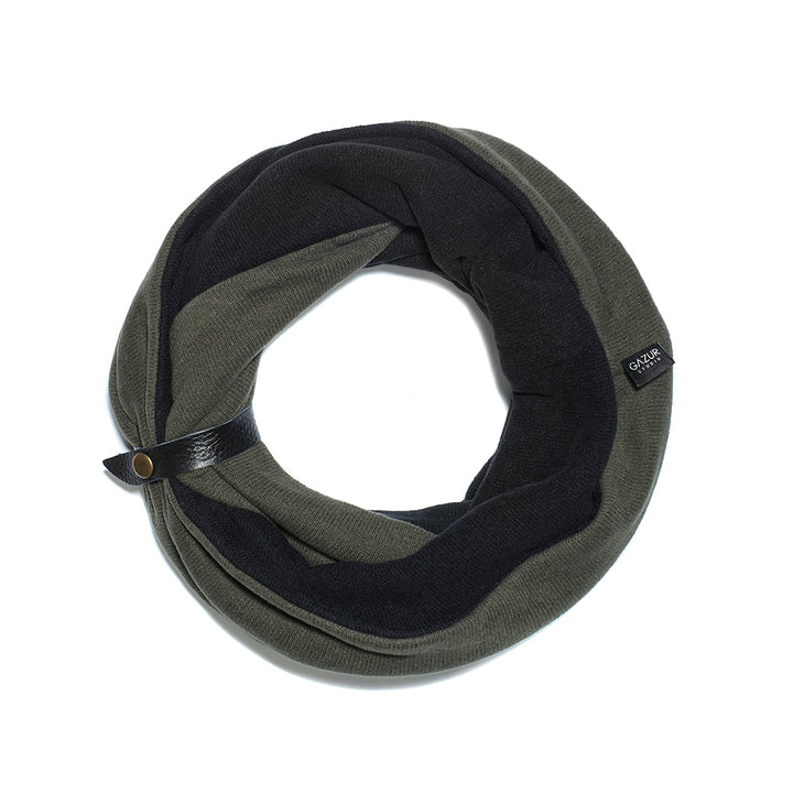 Gillio | Doppelfarbener Loopschal