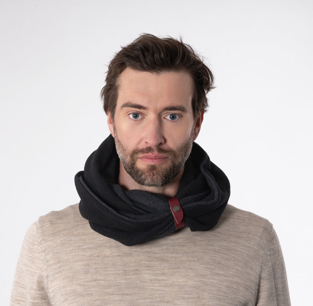 Gillio | Doppelfarbener Loopschal