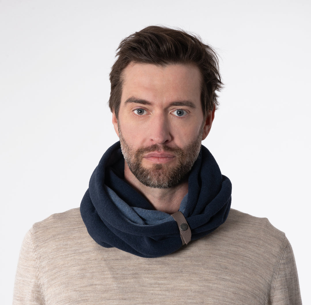 Gillio | Doppelfarbener Loopschal