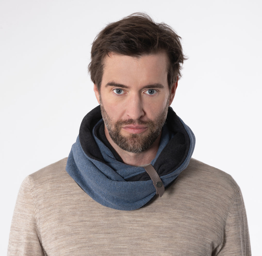 Gillio | Doppelfarbener Loopschal