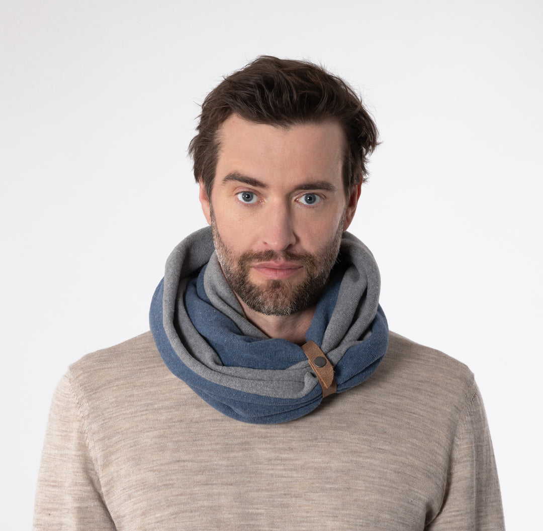 Gillio | Doppelfarbener Loopschal