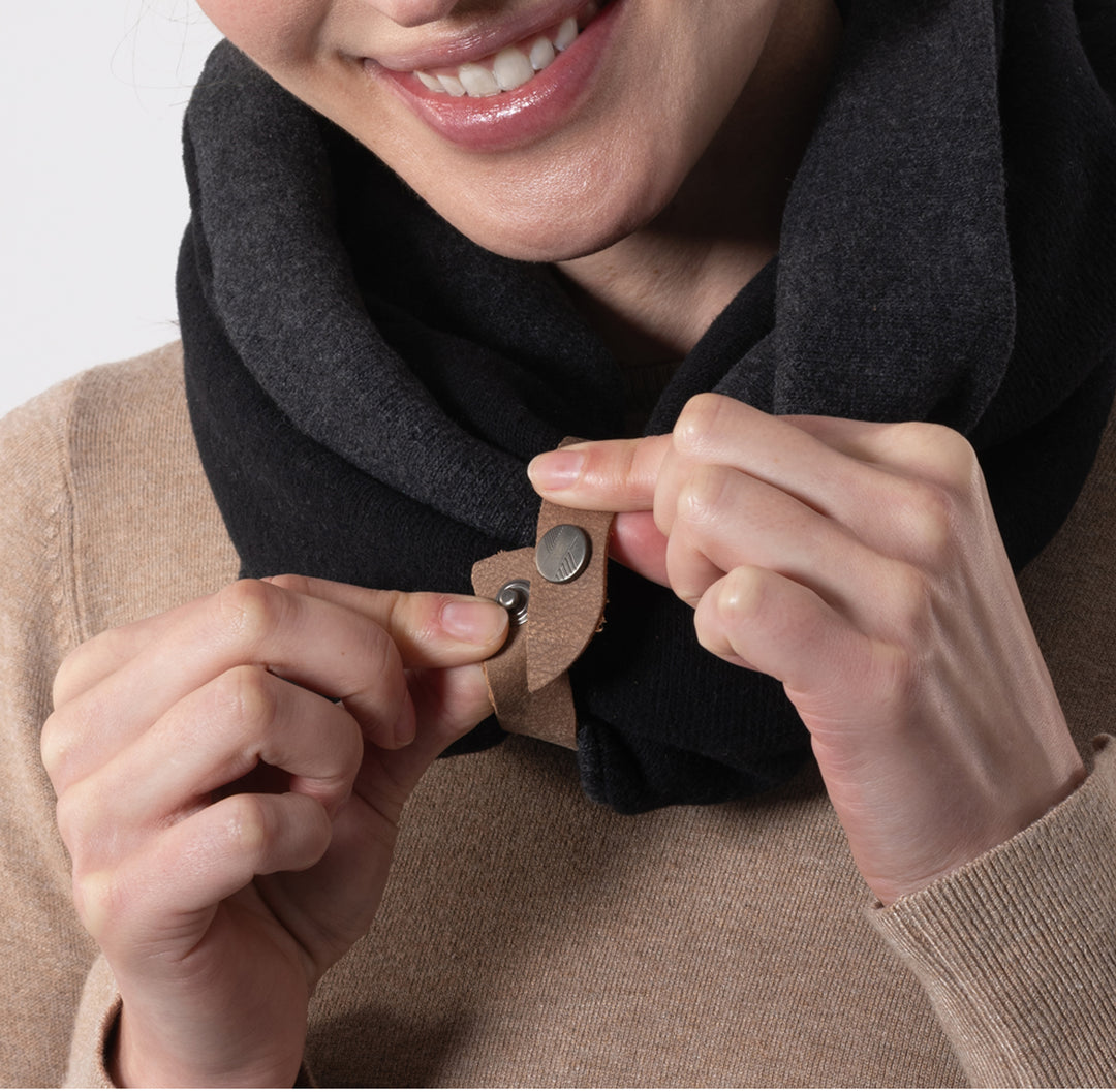 Gillio | Doppelfarbener Loopschal