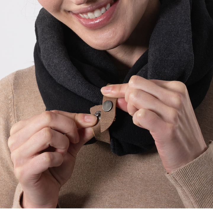 Gillio | Doppelfarbener Loopschal