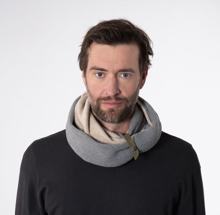 Gillio | Doppelfarbener Loopschal