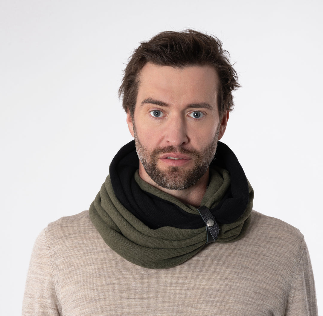 Gillio | Doppelfarbener Loopschal