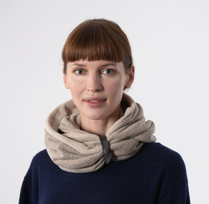 Biscotti | Winter-Loopschal mit Muster