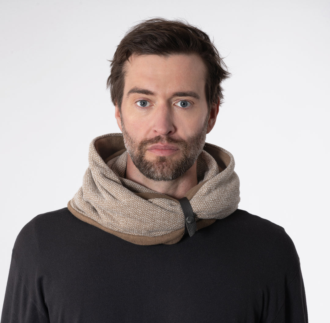 Biscotti | Winter-Loopschal mit Muster