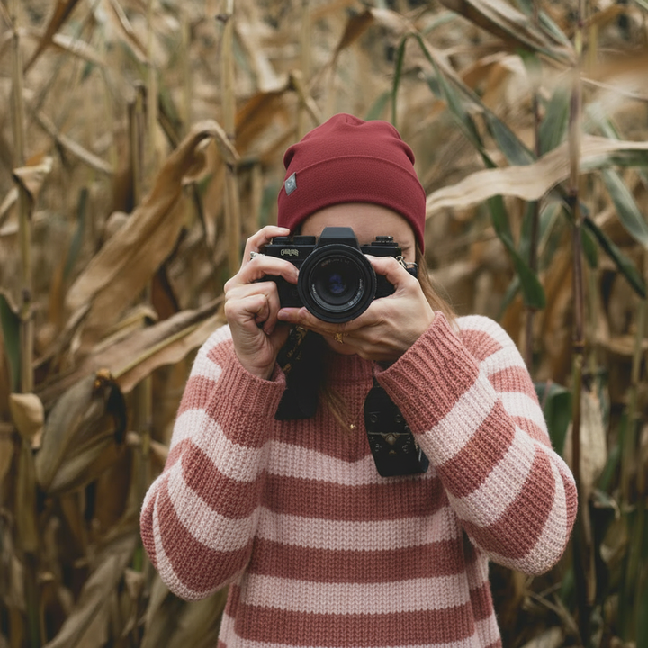 Goro | Beanie | Wine Rot