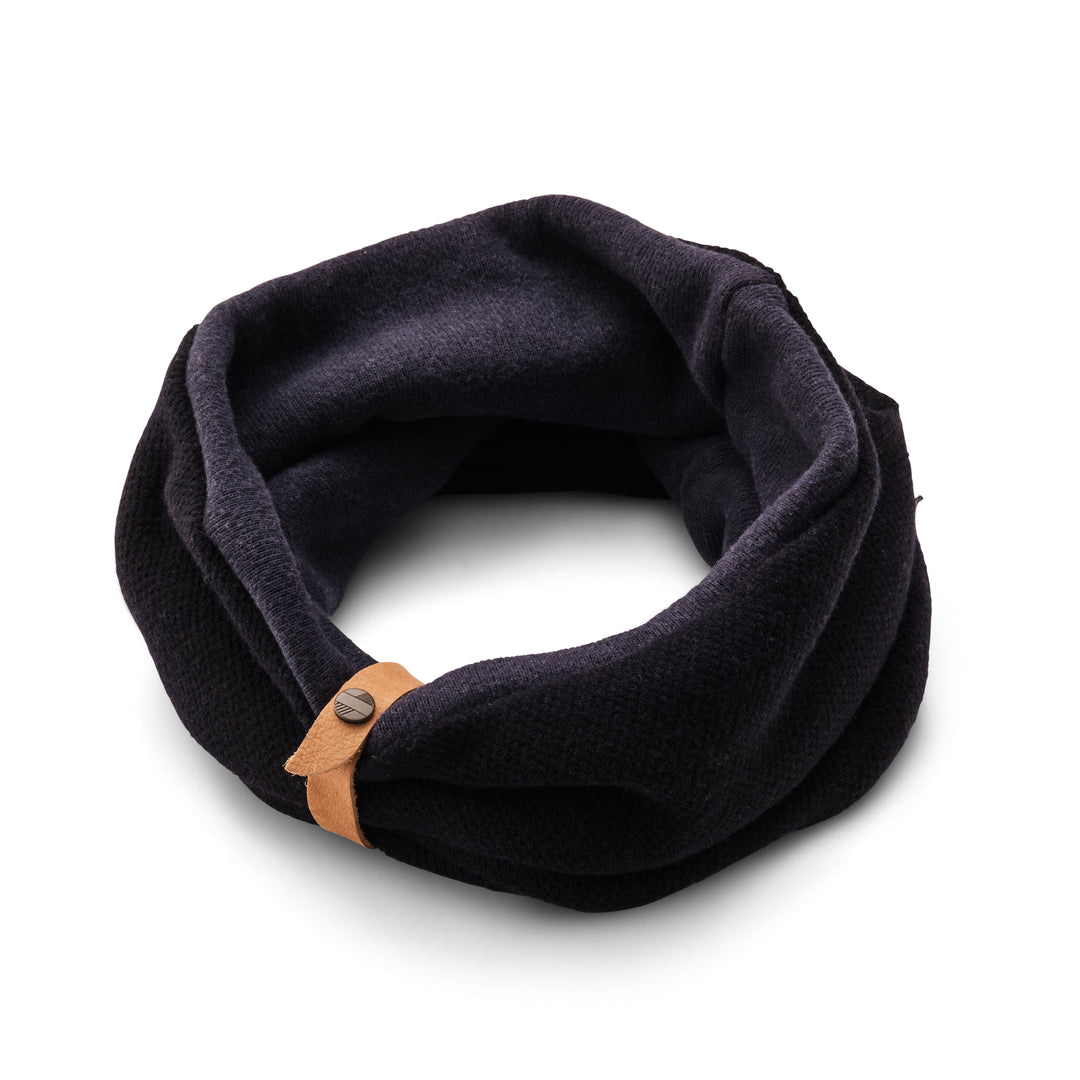 Uno | Leichter Woll-Cowl | Blau